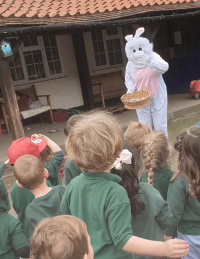 The Easter bunny joins us at Little Birches to share some lovely easter eggs
