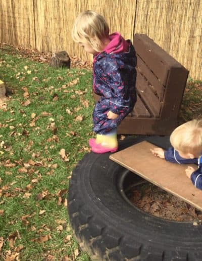 Little birches Sonning Common nursery and daycare centre outdoor play