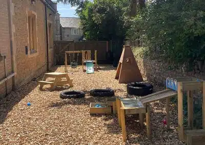 Little Birches Nursery and Preschool Lavendon Olney Outdoor Play Area