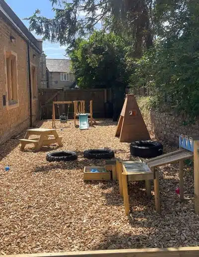 Little Birches Nursery and Preschool Lavendon Olney Outdoor Play Area