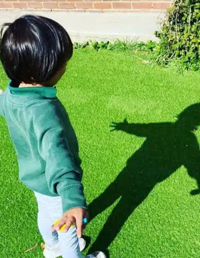 Little Birches Nursery and Preschool West Wickham Outdoor Play With Shadows